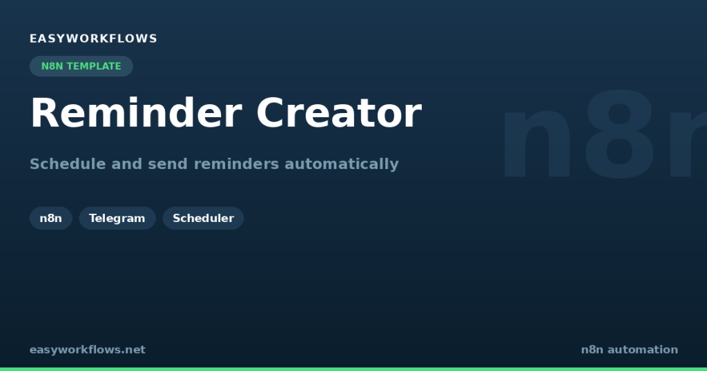 Reminder Creator