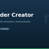 Reminder Creator