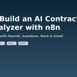 How to Build an AI Contract Risk Analyzer with n8n (Two-Pass Analysis)