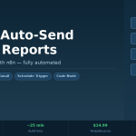 Weekly Google Sheets Report via Email – n8n Template