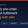 Shopify pre-order tag and fulfillment routing with n8n