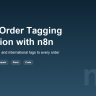 How to build Shopify order tagging automation with n8n