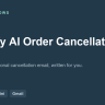 Shopify AI Order Cancellation Email Agent (n8n Template)