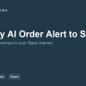 Shopify AI Order Alert to Slack Agent (n8n Template)