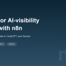 n8n competitor AI-visibility monitor (ChatGPT & Gemini)