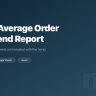 Shopify Average Order Value Trend Report with n8n