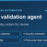 Shopify order validation agent in n8n: auto-flag risky orders